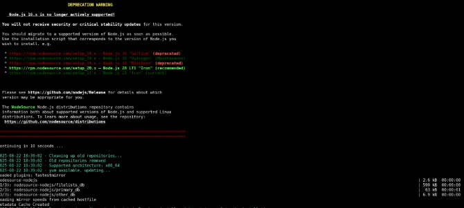 云服务器怎么安装nodejs服务？