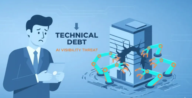 同样做 SEO，为何 AI 只推荐对手？技术 SEO 债务的重要性