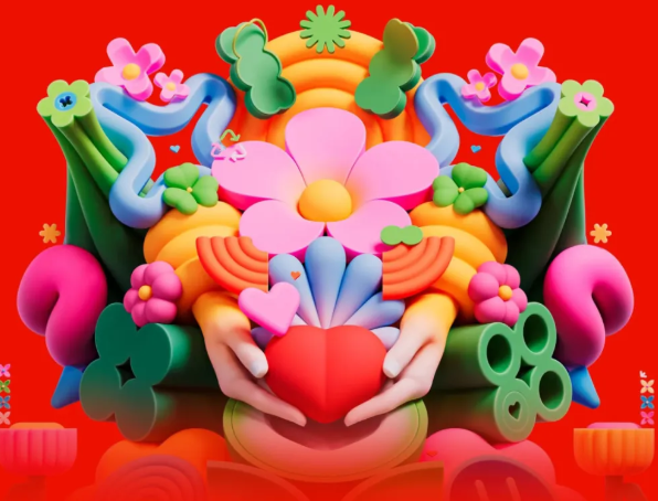 怎么用AI实现C4D风格？