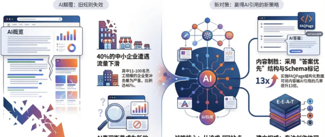 AI 概览双重冲击自然搜索与付费广告，企业该如何破局