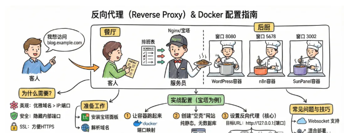 Docker 容器与反向代理配置全攻略