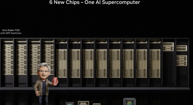 NVIDIA Vera Rubin 架构：VR NVL72机柜