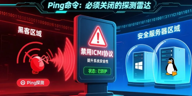 服务器怎么禁 ping？（Windows/Linux）